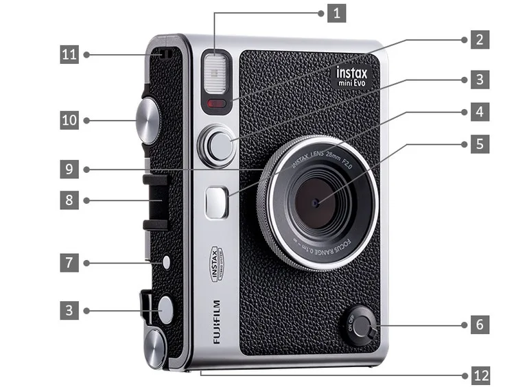 instax mini Evo microSD memory card 